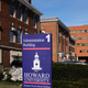 A sign welcomes visitors to Howard University in Washington, DC, on February 1, 2022. - Authorities are investigating bomb threats made against UDC, Howard University, and Morgan State University. This is the second day in a row that historically Black colleges and universities across the US have been targeted by similar threats
